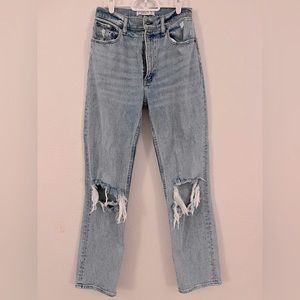 Abercrombie and Fitch Ultra High Rise 90’s Straight Sz 26
